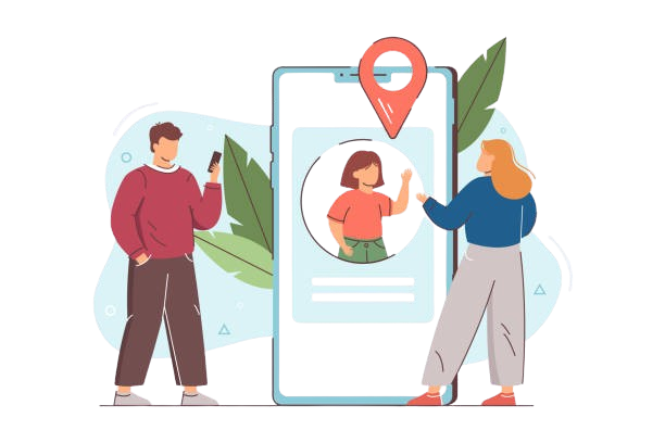 Real-time tracking illustration